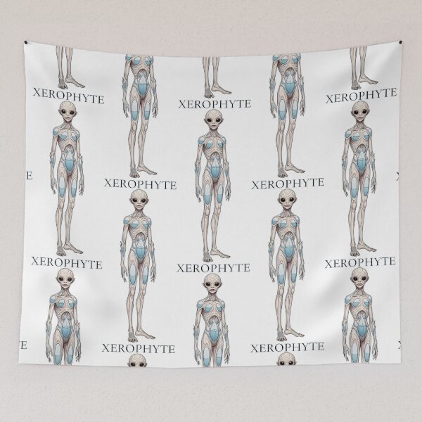 Item preview, Xerophyte: Arid Martian Humanoid designed and sold by SplashTastic.