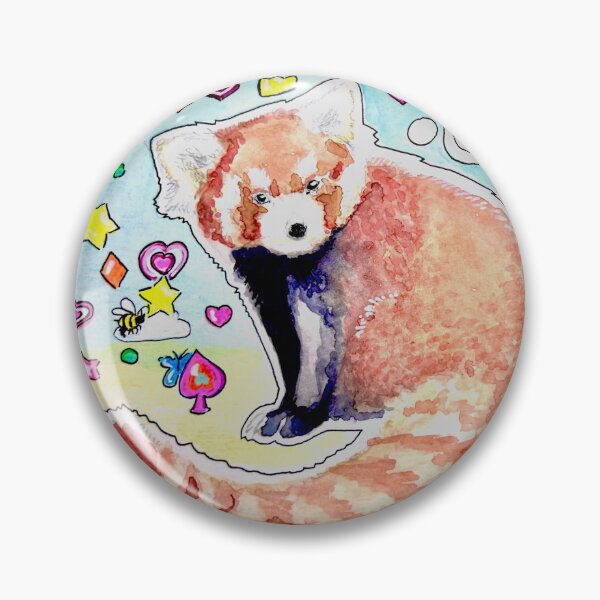 Item preview, panda rojo designed and sold by NachtmaarsArt.