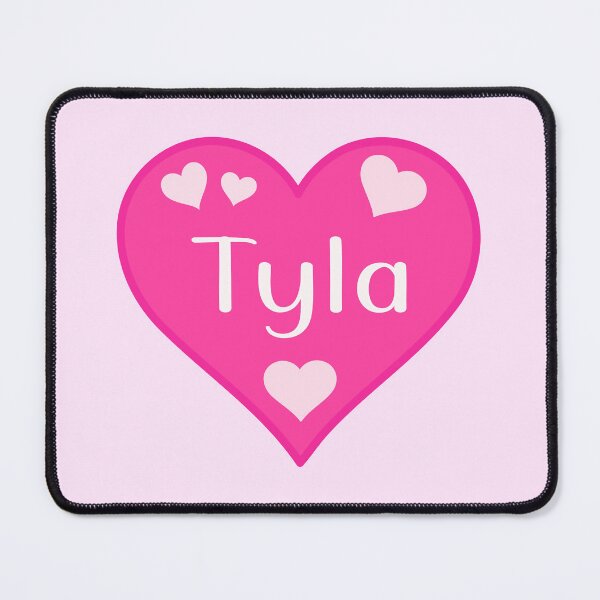 Item preview, Tyla Name Pink Heart  designed and sold by Jeallan Designs.