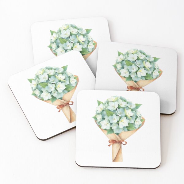 Item preview, Hydrangea Bouquet flower rose tulip happy birthday cute aesthetic pretty designed and sold by CheeseBlueprint.