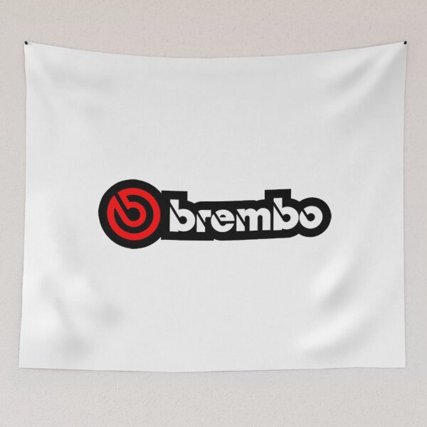 Item preview, White Brems with Red Logo and Black Outline designed and sold by luoyinurazi.