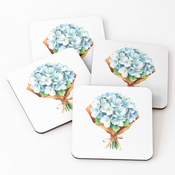 Item preview, Hydrangea Bouquet flower rose tulip happy birthday cute aesthetic pretty designed and sold by CheeseBlueprint.