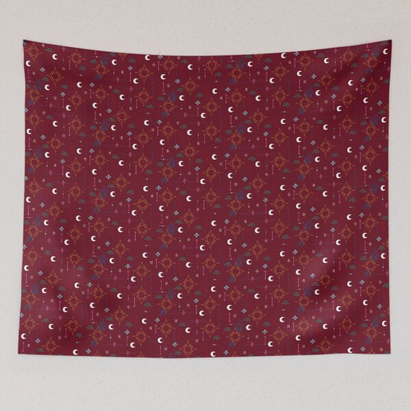 Item preview, Mollymauk Tealeaf Pattern designed and sold by Alma-artist.
