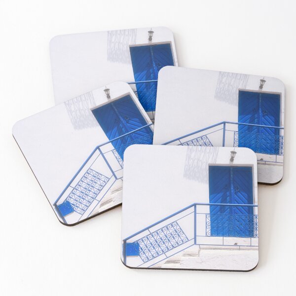 Item preview, Blue Door and White Wall, Sidi Bou Said Tunisia designed and sold by RastislavS.