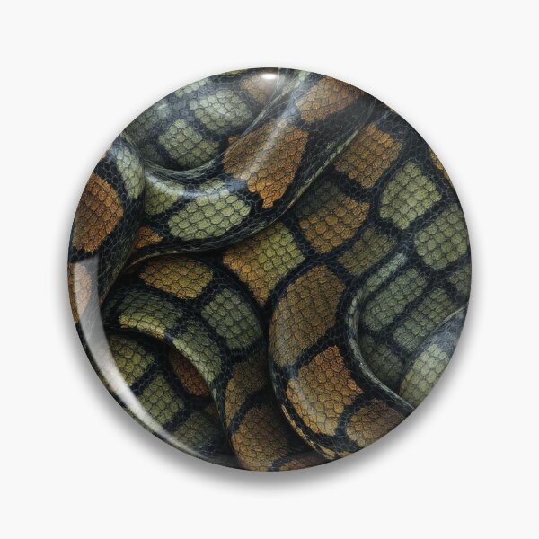 Item preview, Wavy Olive Brown Cobra Skin Seamless Texture: snake shirt, dress, bag, phone case and home decor  designed and sold by TheGaliyaStudio.