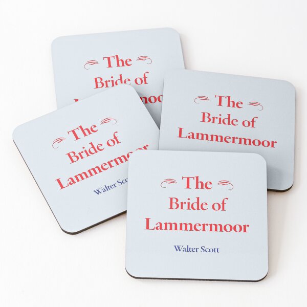 Item preview, Sir Walter Scott, The Bride of Lammermoor, Classic Literature designed and sold by CharlottePlaceArt.