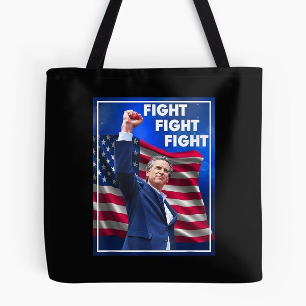 Item preview, Gavin Newsom Trolling Trump Meme War Fight Fight Fight designed and sold by klukisu09.
