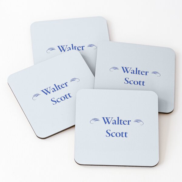 Item preview, Sir Walter Scott, Scottish Novelist, Poet and Historian, Classic Literature designed and sold by CharlottePlaceArt.