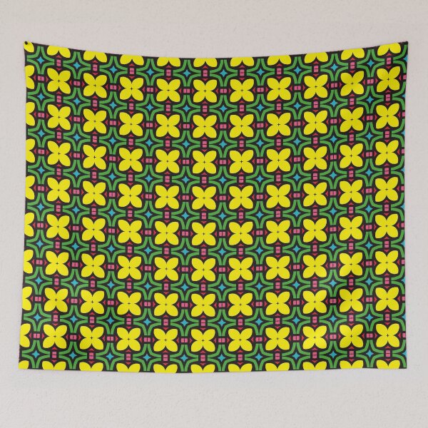Item preview, circles colors scales patterns seamless colorful repeat pattern designed and sold by Abrahamjrnd.