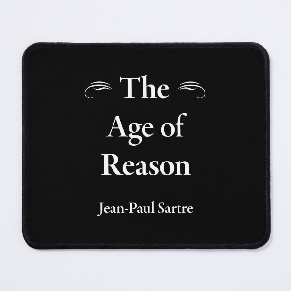 Item preview, Jean-Paul Sartre, The Age of Reason, Classic Literature designed and sold by CharlottePlaceArt.