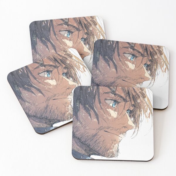 Item preview, Manga portrait of a bearded man designed and sold by Bab00n-.