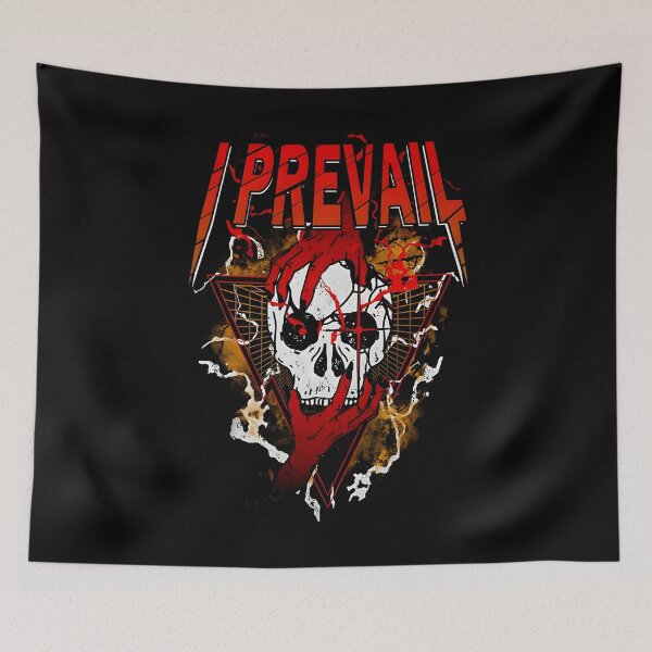 Item preview, I PREVAIL Black Band Hard Rock Metal Concert T-Shirt designed and sold by vasherbarnumk.