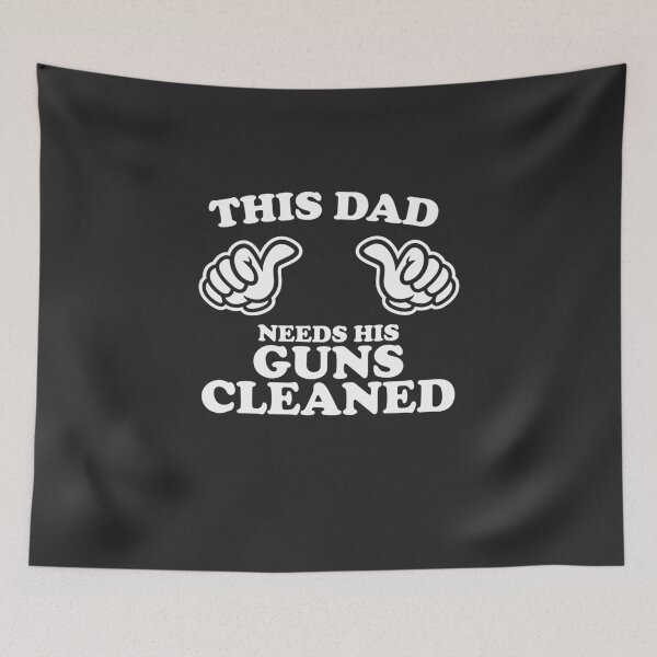 Item preview, This Dad Needs His Guns Cleaned designed and sold by shitpostee.