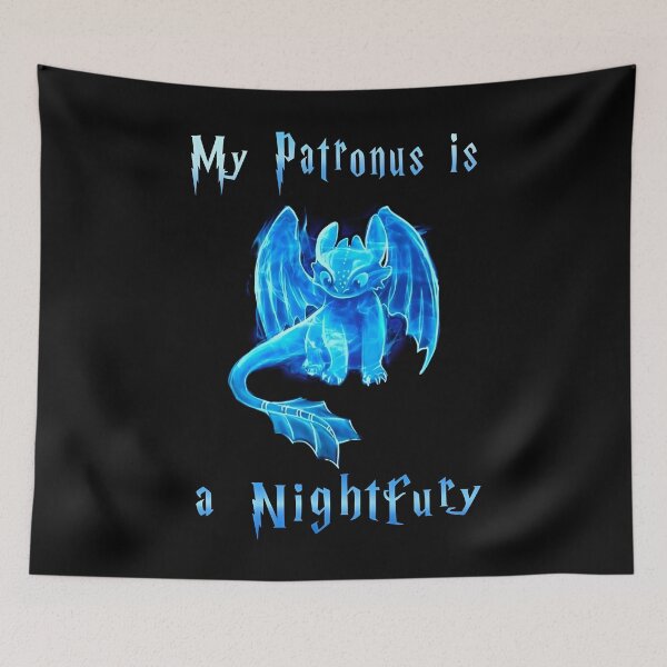 Item preview, My Patronus Is A Night Fury designed and sold by legrowbradacf.