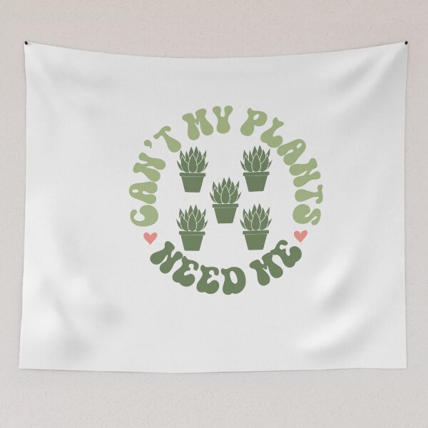 Item preview, Can’t, My Plants Need Me designed and sold by artcultreone.