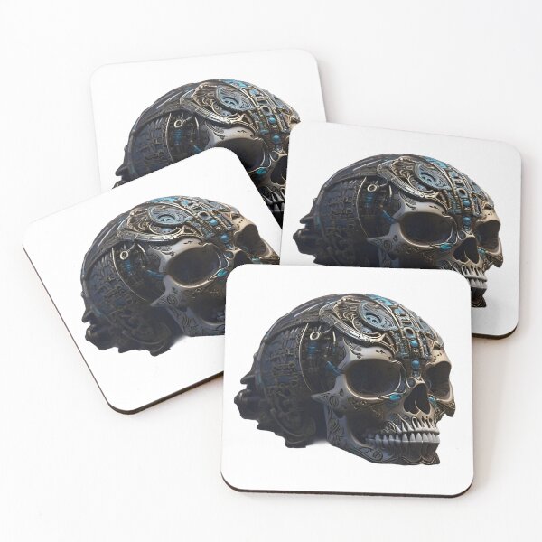 Item preview,  Tech Skull Artwork | Futuristic Gothic Skull T-shirt designed and sold by TTCCAI.