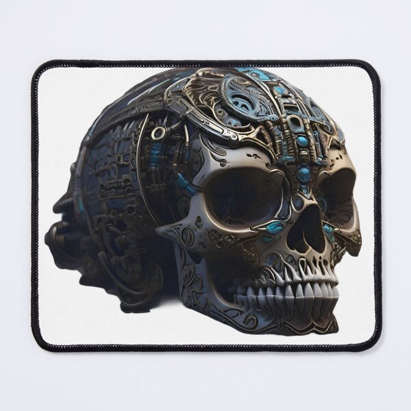 Item preview, Tech Skull Artwork | Futuristic Gothic Skull T-shirt designed and sold by TTCCAI.