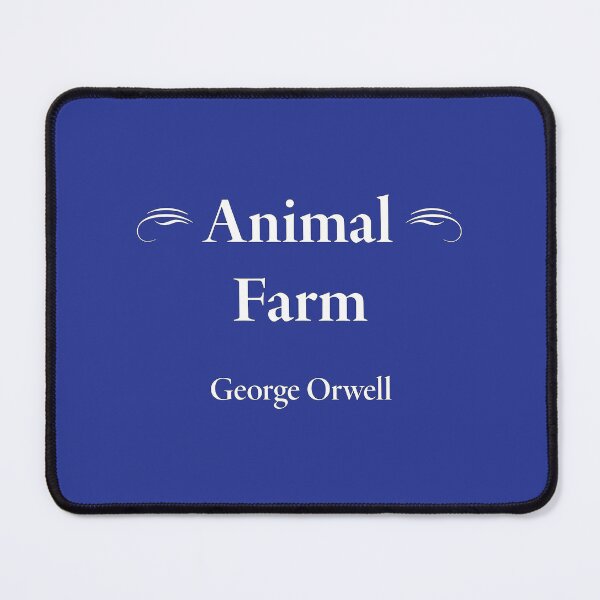 Item preview, George Orwell, Animal Farm, Classic Literature designed and sold by CharlottePlaceArt.