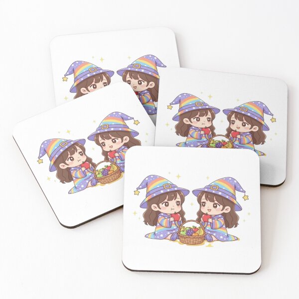 Item preview, cute little witch designed and sold by PP&RAINBOW SHOP.