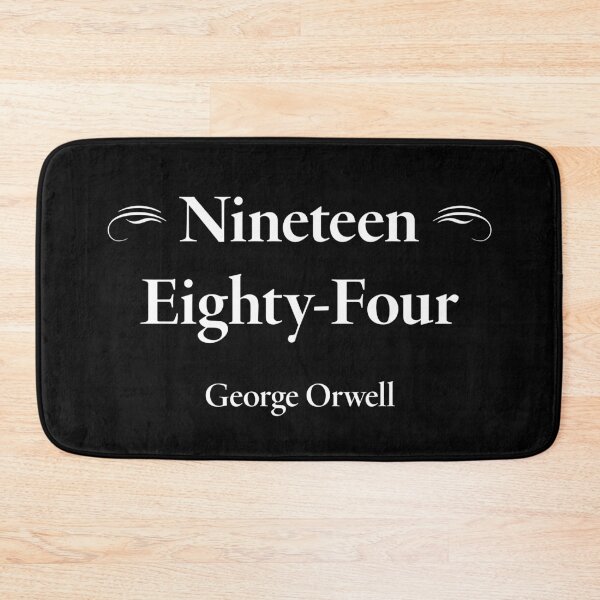 Item preview, George Orwell, Nineteen Eighty-Four, Classic Literature designed and sold by CharlottePlaceArt.