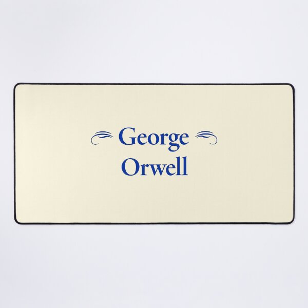 Item preview, George Orwell, English Novelist, Poet, Essayist, Journalist and Critic, Classic Literature designed and sold by CharlottePlaceArt.