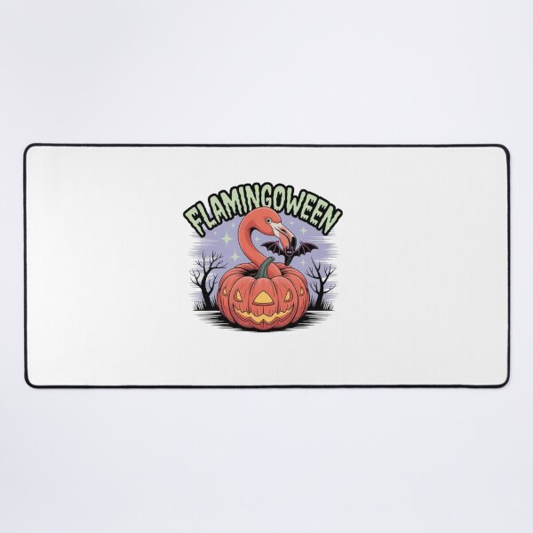 Item preview, Flamingoween Flamingo Pumpkin Halloween designed and sold by BHMARTS.
