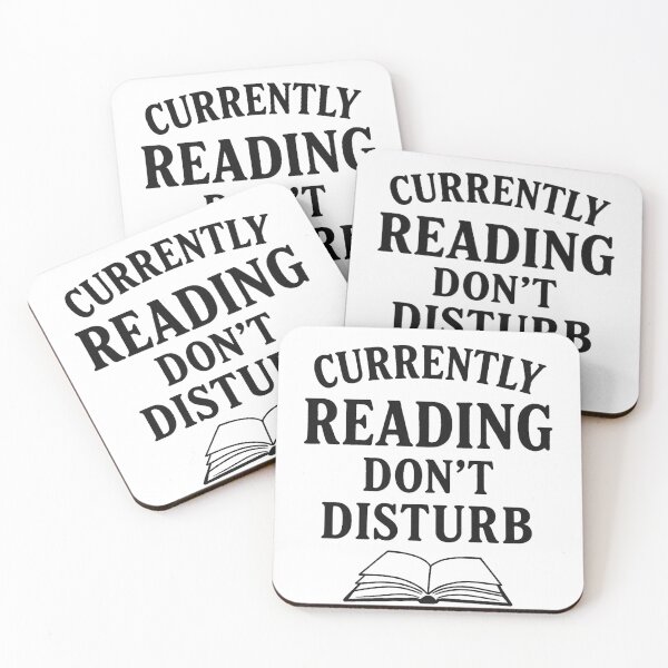 Item preview, Currently Reading, Don't Disturb designed and sold by JodieKDesigns.