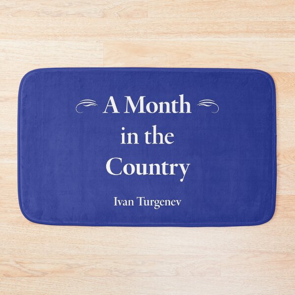 Item preview, Ivan Turgenev, A Month in the Country, Classic Literature designed and sold by CharlottePlaceArt.