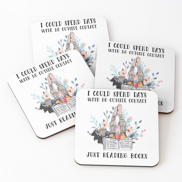 Item preview, I Could Spend Days With No Outside Contact Just Reading Books designed and sold by kotavuguiselw.