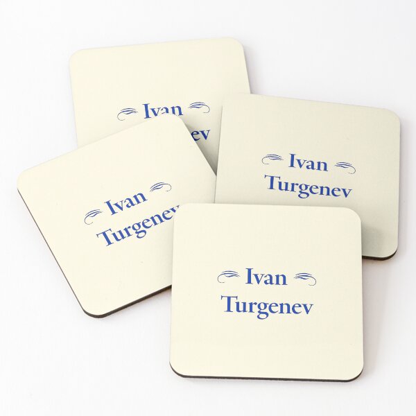 Item preview, Ivan Turgenev, Russian Novelist, Short Story Writer, Poet, Playwright, Classic Literature designed and sold by CharlottePlaceArt.