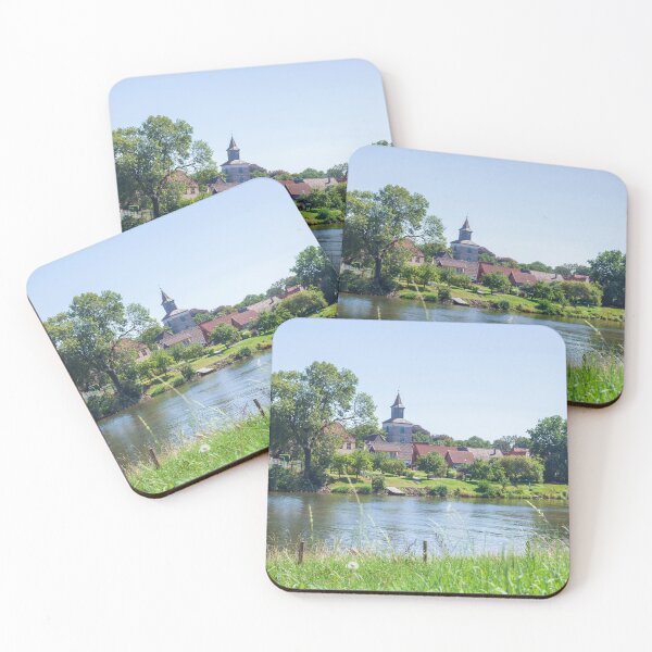 Item preview, Weser section and St. Martin's Church, Hoya, Lower Saxony, Germany, Europe designed and sold by Torsten  Krüger.