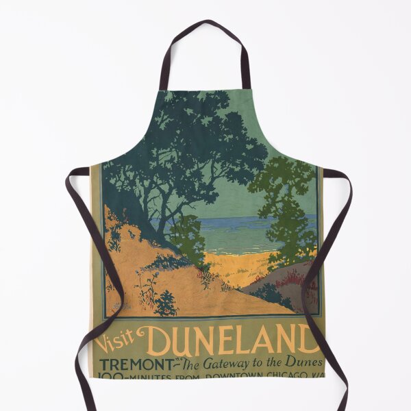 Item preview, Vintage Duneland Travel Poster | Tremont South Shore Line Art | Art Nouveau Scenic View | Early 20th Century Tourism Print designed and sold by artofuniverse.