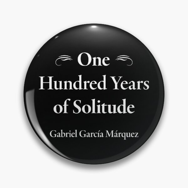 Item preview, Gabriel García Márquez, One Hundred Years of Solitude, Classic Literature designed and sold by CharlottePlaceArt.