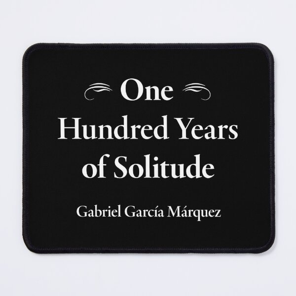 Item preview, Gabriel García Márquez, One Hundred Years of Solitude, Classic Literature designed and sold by CharlottePlaceArt.