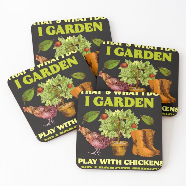 Item preview, Thats What I Do I Garden I Play With Chickens Gardening Farm Gift designed and sold by NoranaHamp.