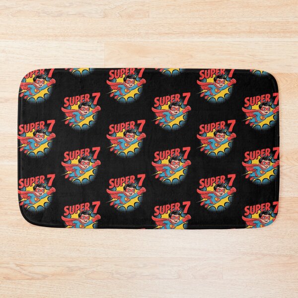 Item preview, Super 7 Hero Birthday Comic Style Kids designed and sold by Blok45.