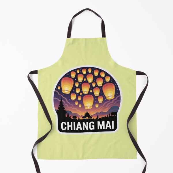 Item preview, Chiang Mai Lantern Festival Sticker – Yi Peng Thailand Travel Design designed and sold by Timeless Design.