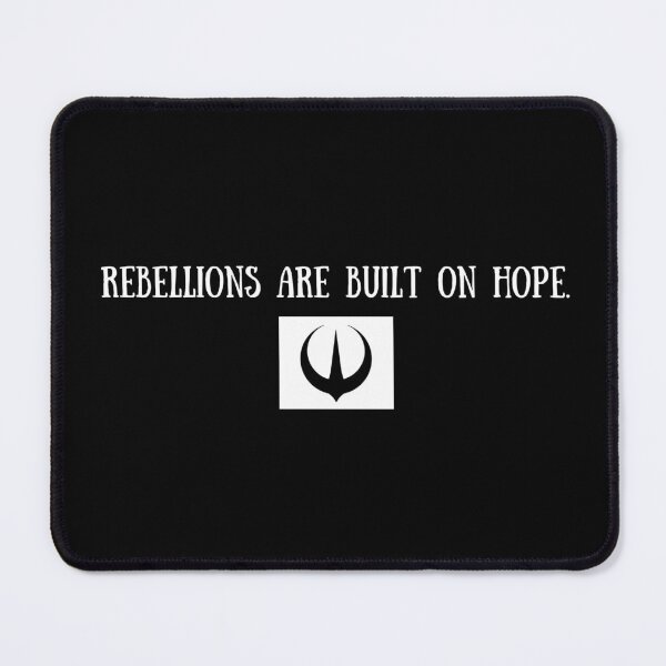 Item preview, Rebellions are built on hope - Rogue One designed and sold by Mirth and Magic.