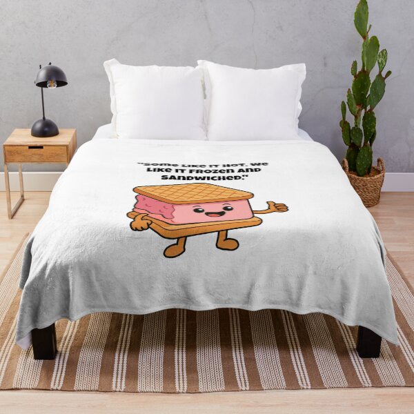Item preview, We Like It Frozen - Cool & Cute Ice Cream Sandwich Vibes designed and sold by Latitude 1°N.
