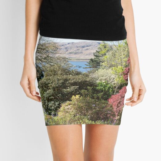 Glimpse of the sea Mini Skirt