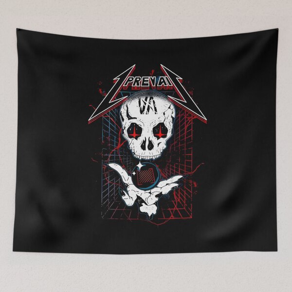 Item preview, I Prevail Merchandise Trauma Skull 90S Retro Vintage T-shirt designed and sold by vasherbarnumk.