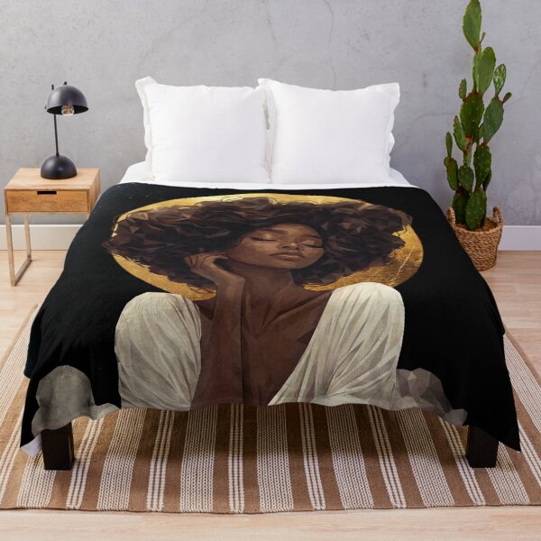 Item preview, Golden Serenity – Low-poly portrait of a woman in white designed and sold by Artenreich.