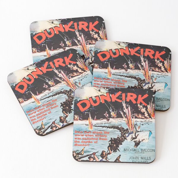 Item preview, Dunkirk 1958 Movie Poster – Vintage War Film Print – Classic British Cinema Wall Art designed and sold by neildoch.