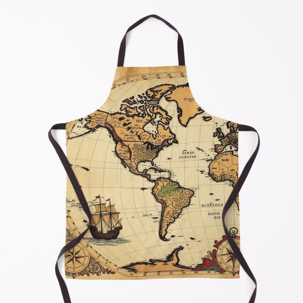 Item preview, Vintage Map of the World designed and sold by xArchGoDx.
