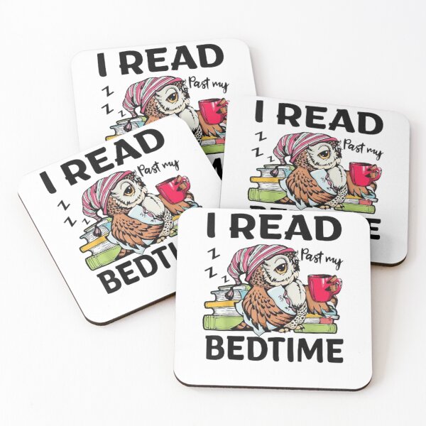 Item preview, I Read Past My Bedtime Bookaholic Sleepy Owls designed and sold by kotavuguiselw.
