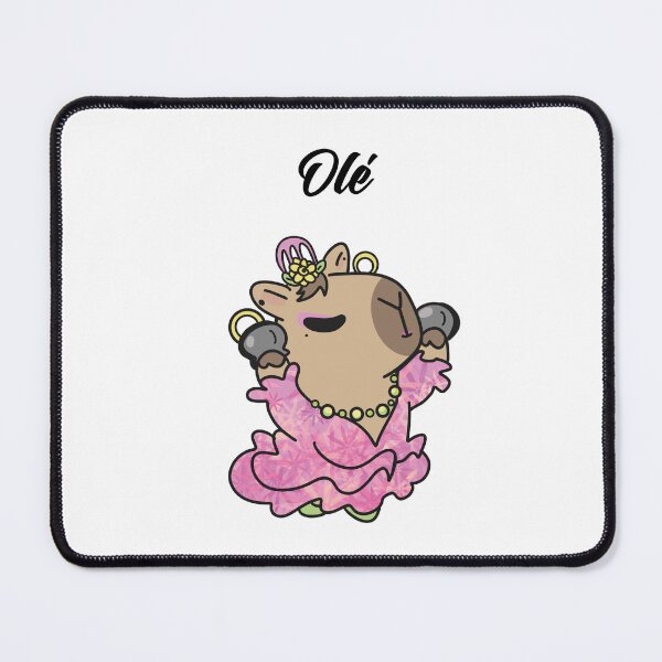 Item preview, Capybara flamenco - olé designed and sold by Dibusvb.