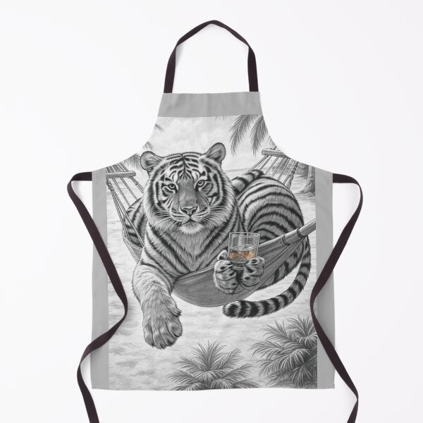 Item preview, Lazy Tiger Boss – Work Hard, Chill Harder designed and sold by LeoCreazyShop.