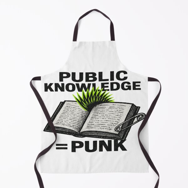 Item preview, Public Knowledge = Punk - Library-Punk Open-Book Safety Pin designed and sold by POD DYNASTY | Original Print On Demand T-Shirt Graphics.