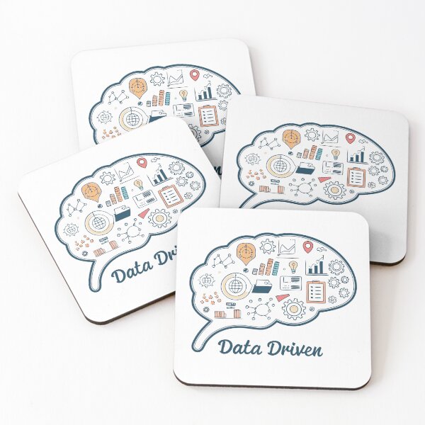 Item preview, Data Driven Decisions – Funny Data Science & Geek Joke Design designed and sold by VividOrganica.