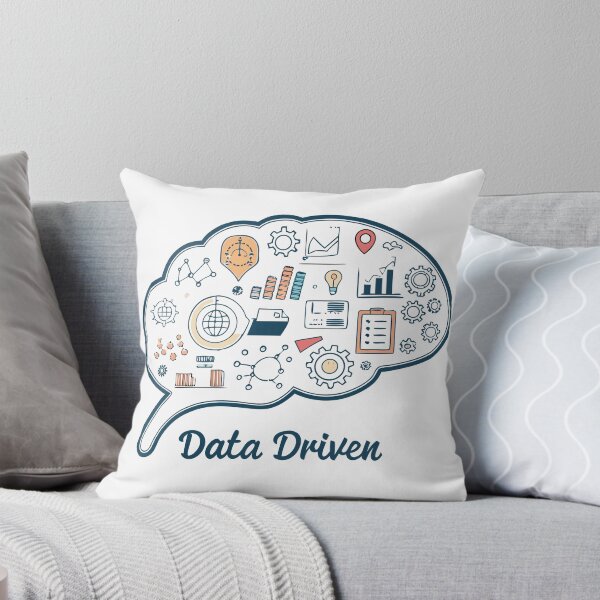 Item preview, Data Driven Decisions – Funny Data Science & Geek Joke Design designed and sold by VividOrganica.